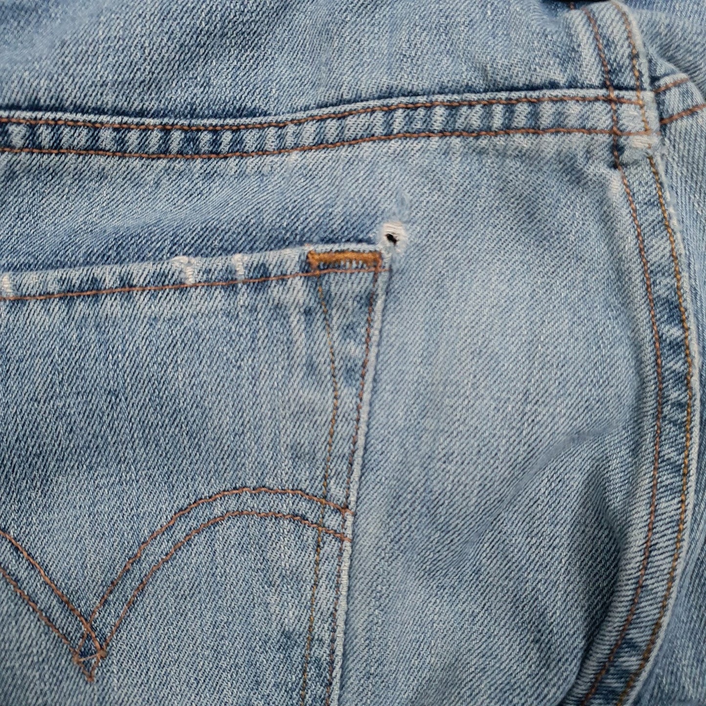 Womens Blue Levis   Jeans