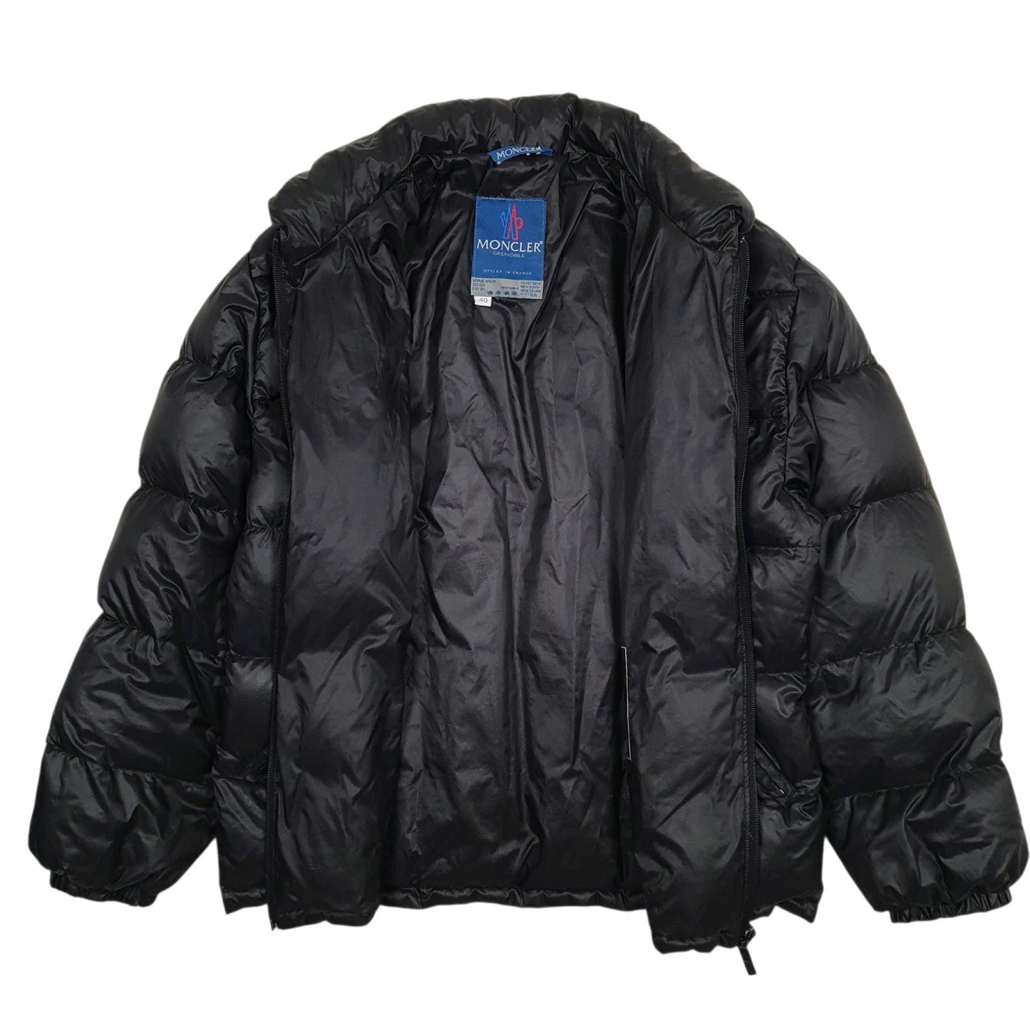 Womens Black Moncler   Coat