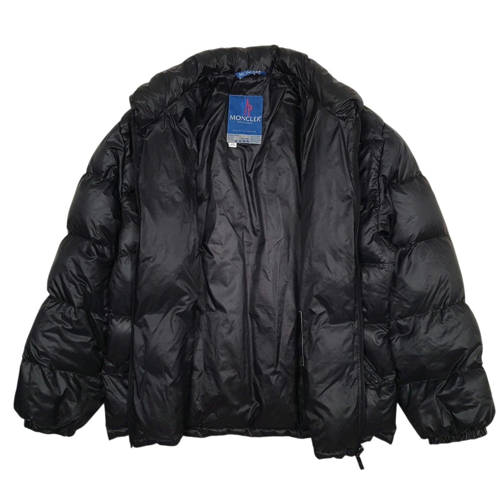 Womens Black Moncler   Coat