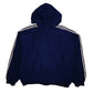Mens Navy Adidas Reversible Vintage 90s  Coat