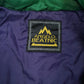 Mens Purple Angelo Beatnic Padded  Coat