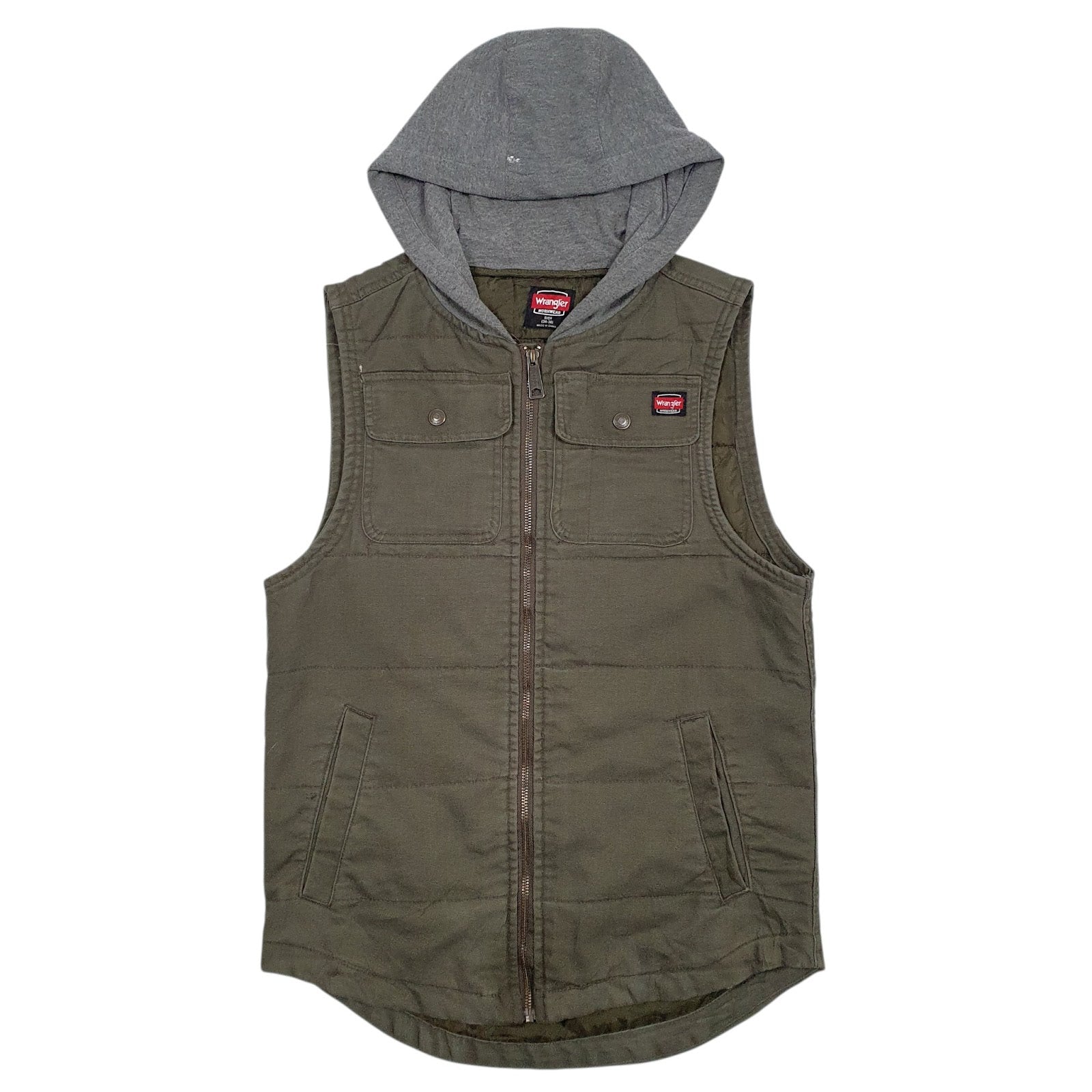 Mens Green Wrangler   Coat