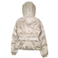 Womens Beige Yes Zee   Coat
