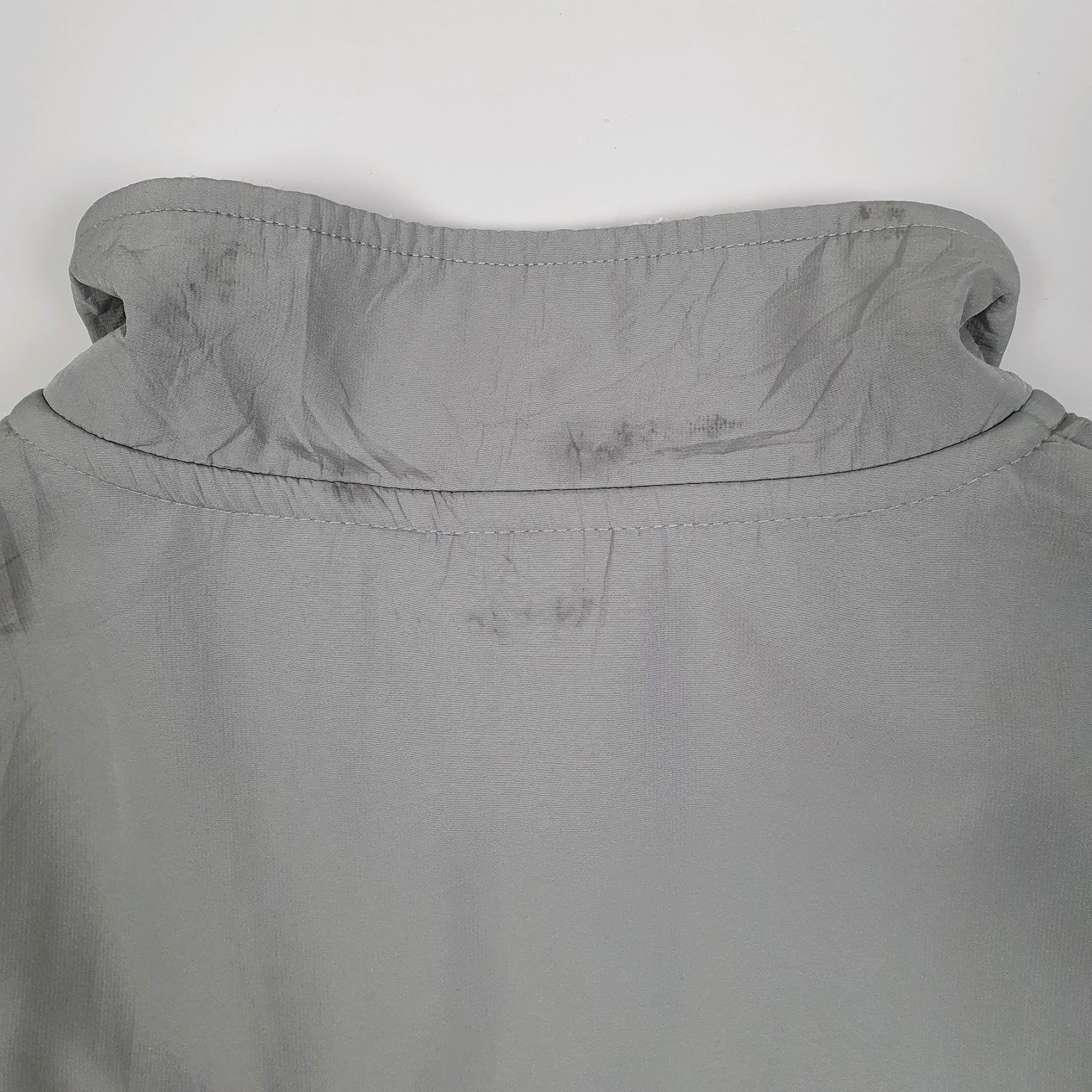 Womens White Fila  Full Zip Jumper