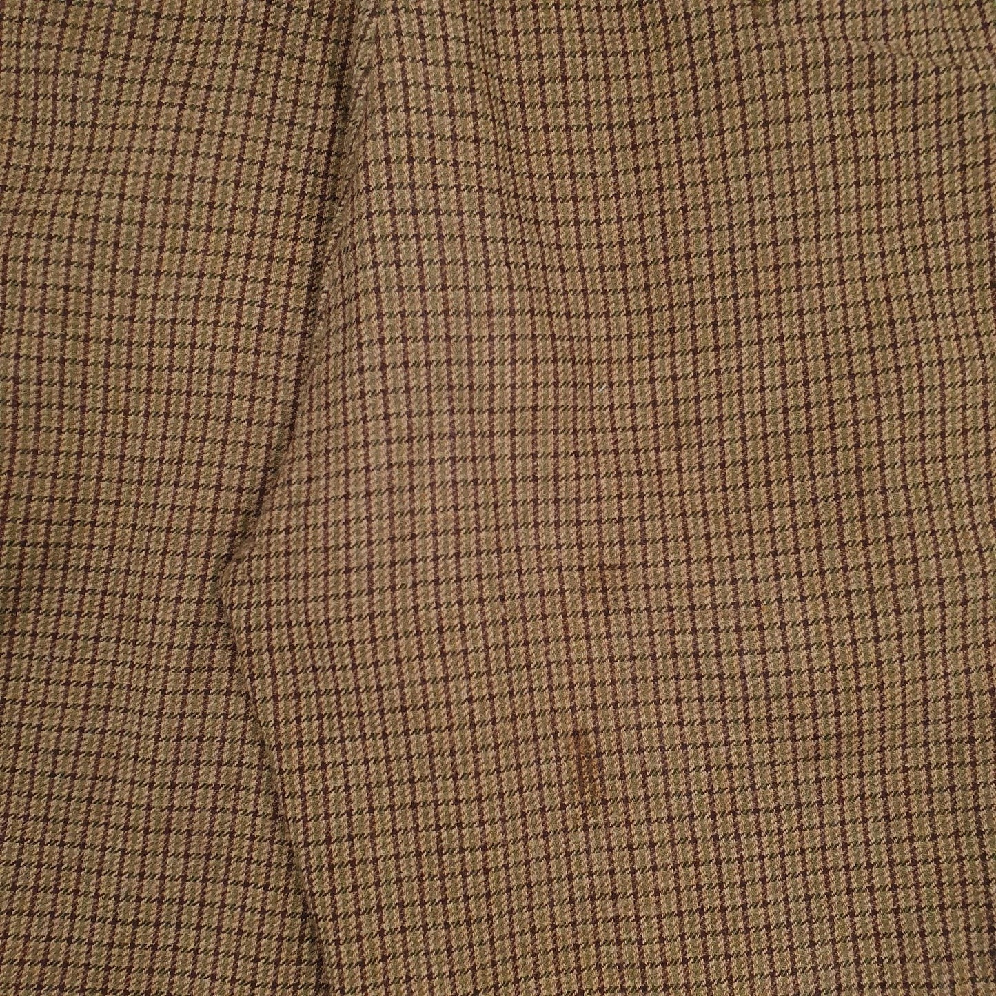 Mens Brown Polo Ralph Lauren Vintage 90s Made In USA Pleated  Trousers