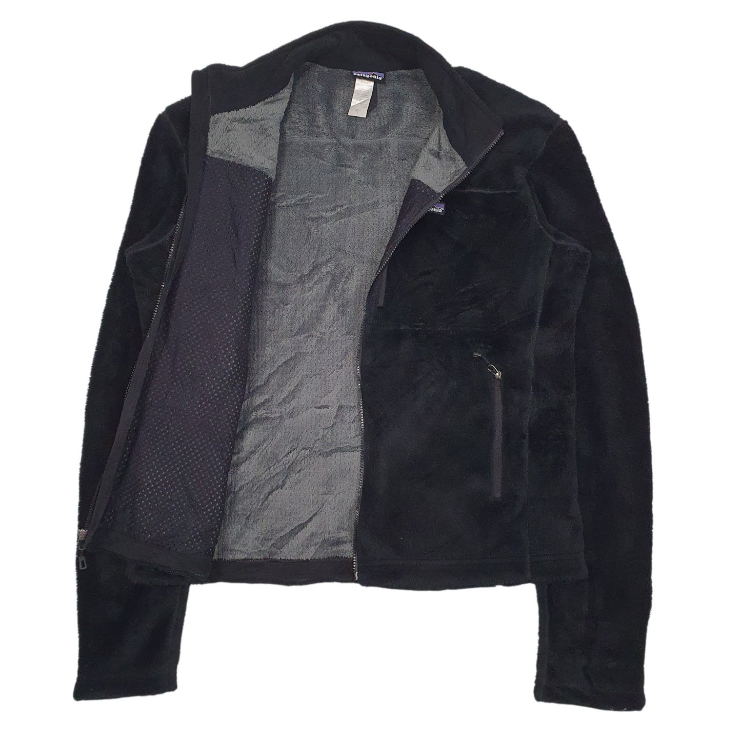 Mens Black Patagonia  Full Zip Jumper