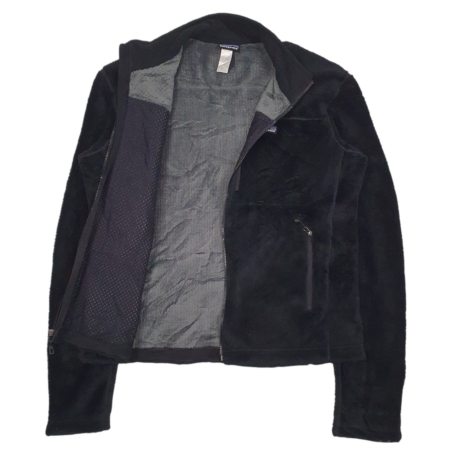 Mens Black Patagonia  Full Zip Jumper
