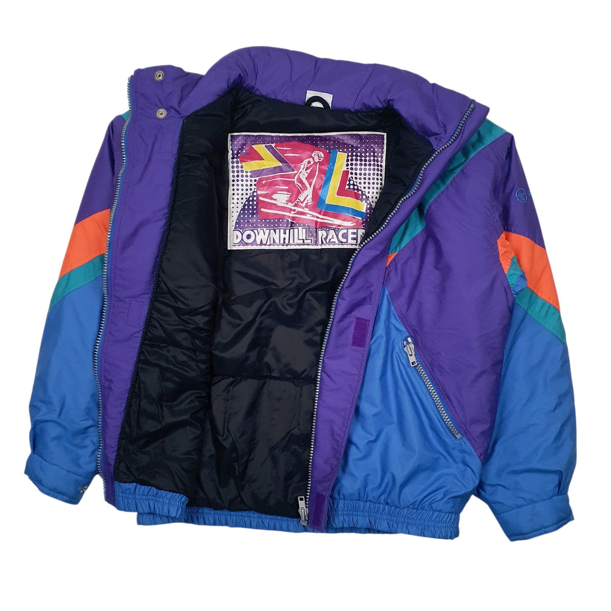 Mens Blue Sergio Tacchini Vintage  Coat