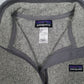 Womens Grey Patagonia Better Sweater Quarter Zip Jumper