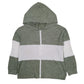 Womens Green Unbranded Hoodie Lightweight Full Zip Jumper