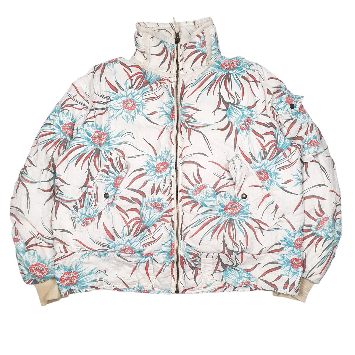 Womens White Jet Ski Vintage 90s  Coat
