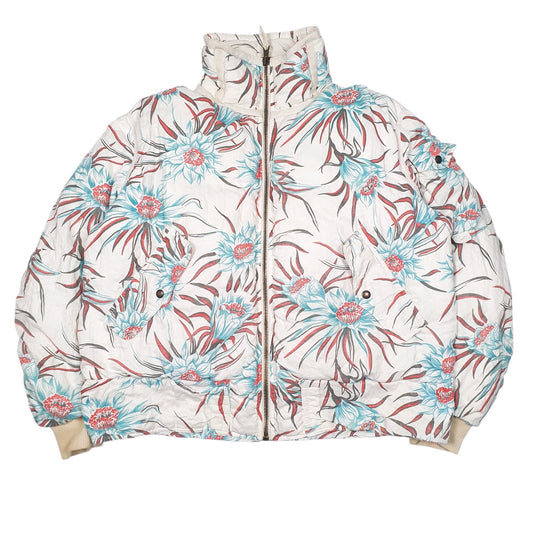 Womens White Jet Ski Vintage 90s  Coat