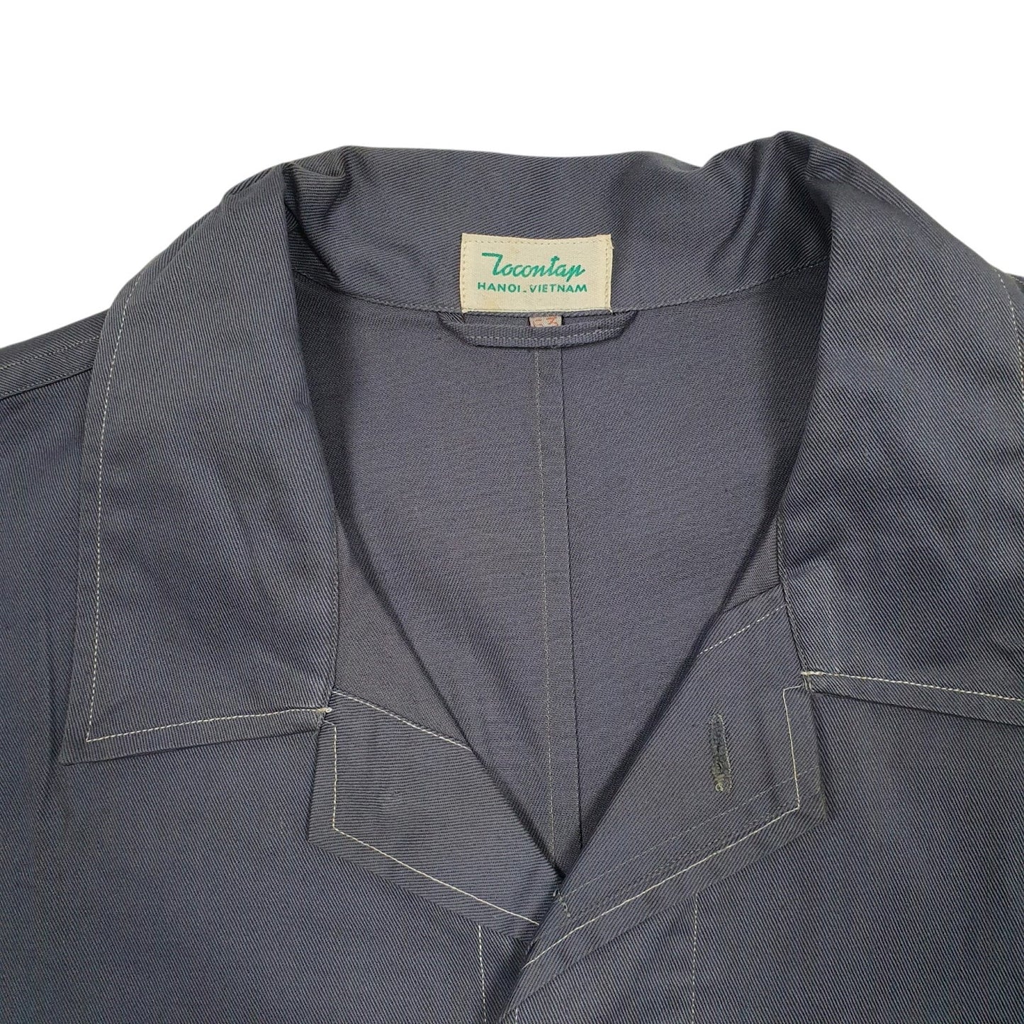 Mens Purple Locontap Chore  Coat