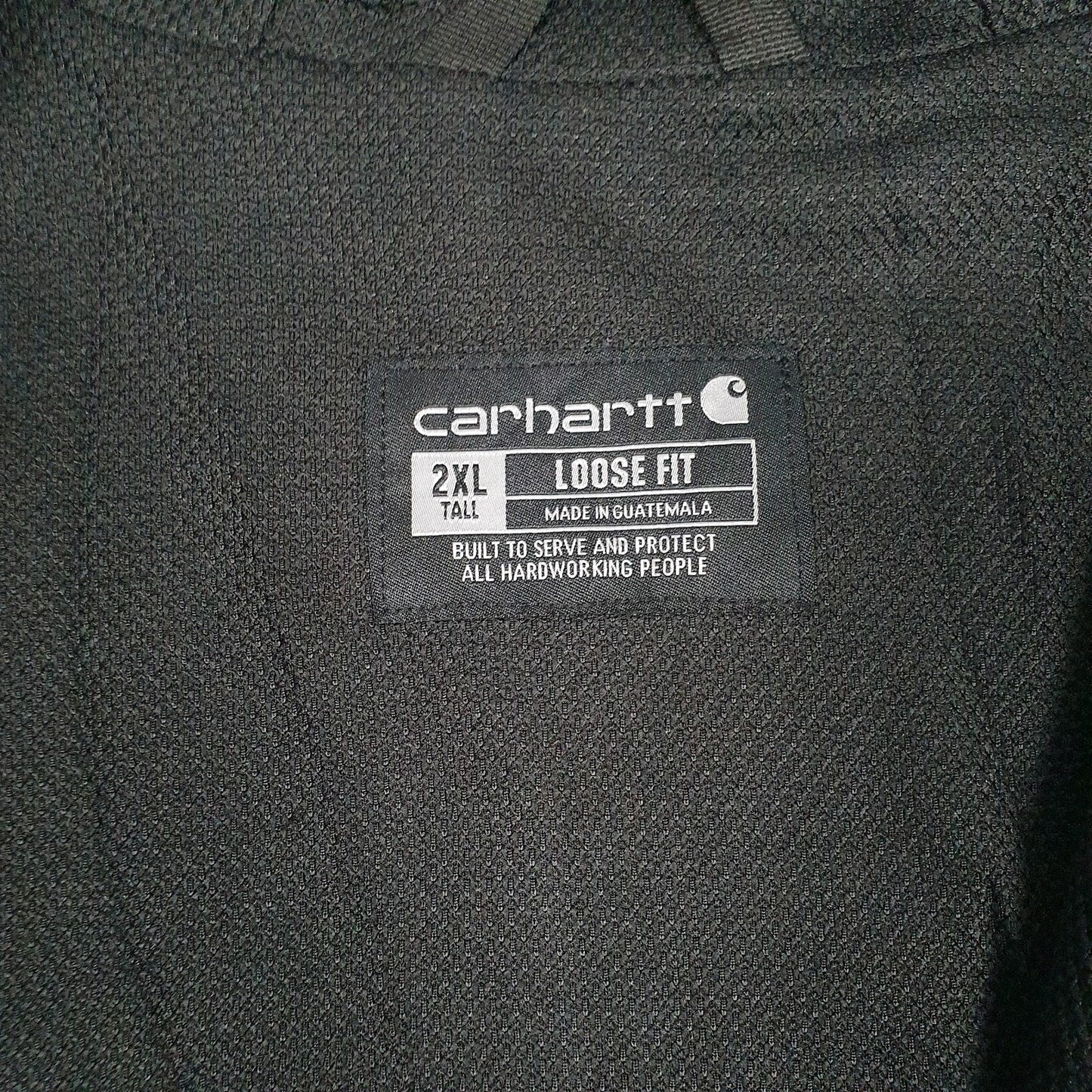 Mens Grey Carhartt  Full Zip Jumper