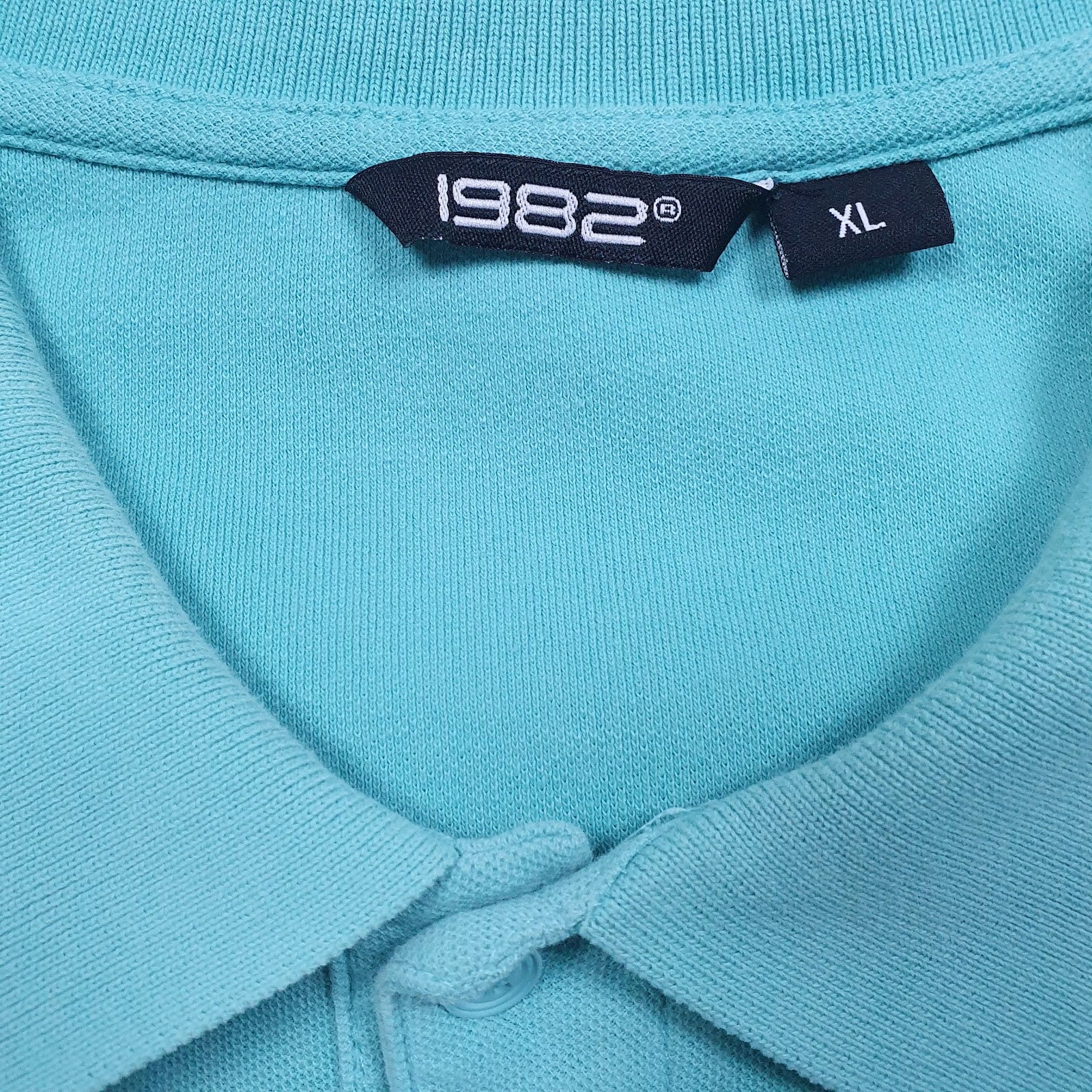 Mens Blue 1982   Polo Shirt