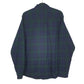 Mens Green L.L.Bean Flannel  Shirt