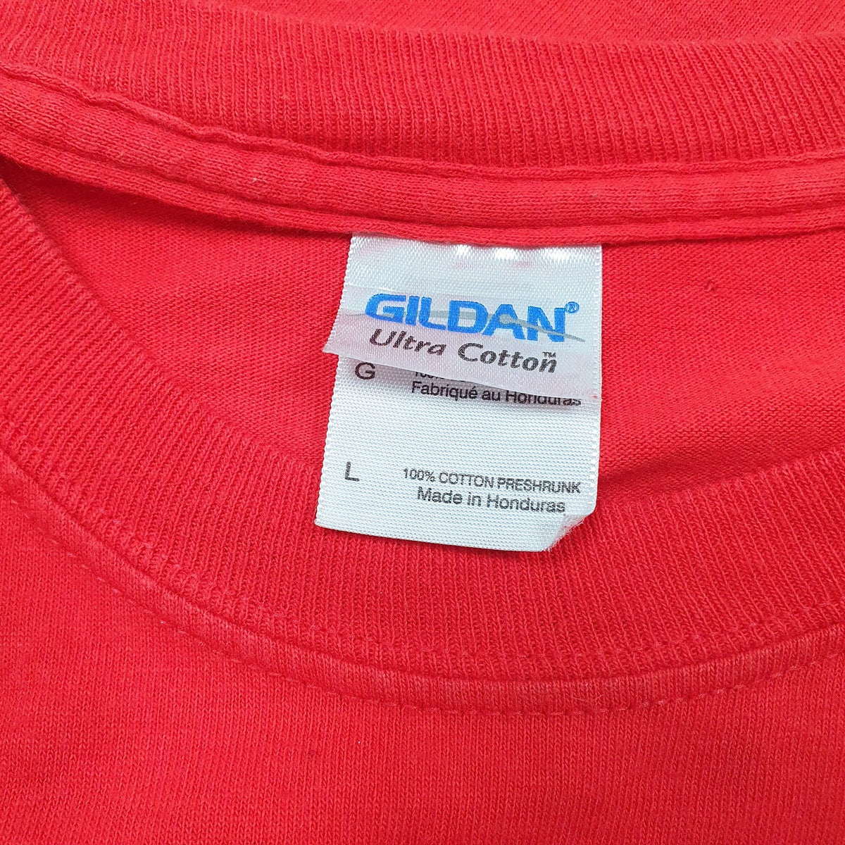 Mens Red Gildan Wisconsin Rose Bowl  T Shirt