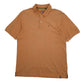 Mens Orange Arrow  Short Sleeve Polo Shirt