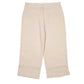 Womens Beige Wang Li Capri Chino Trousers