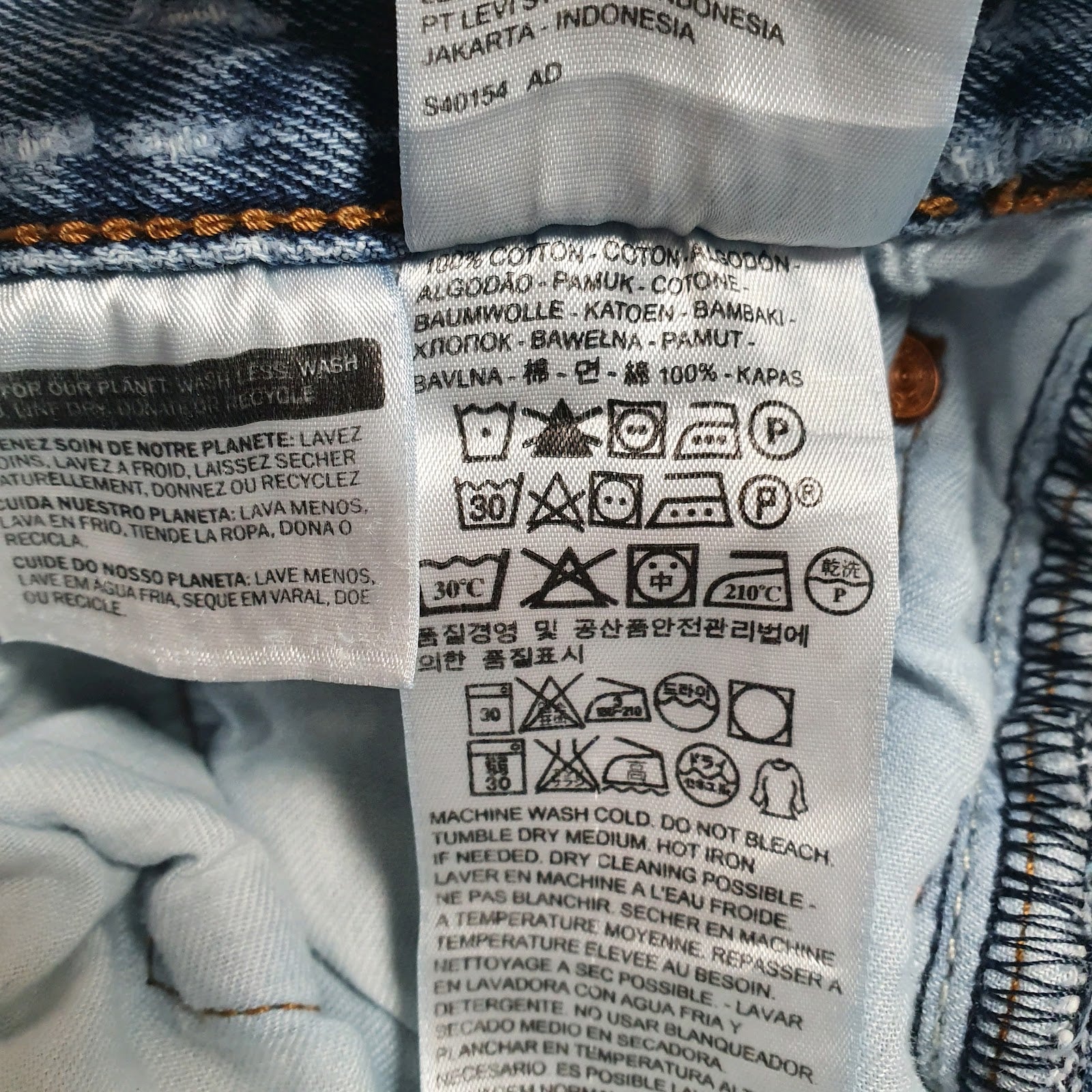 Mens Blue Levis   Jeans