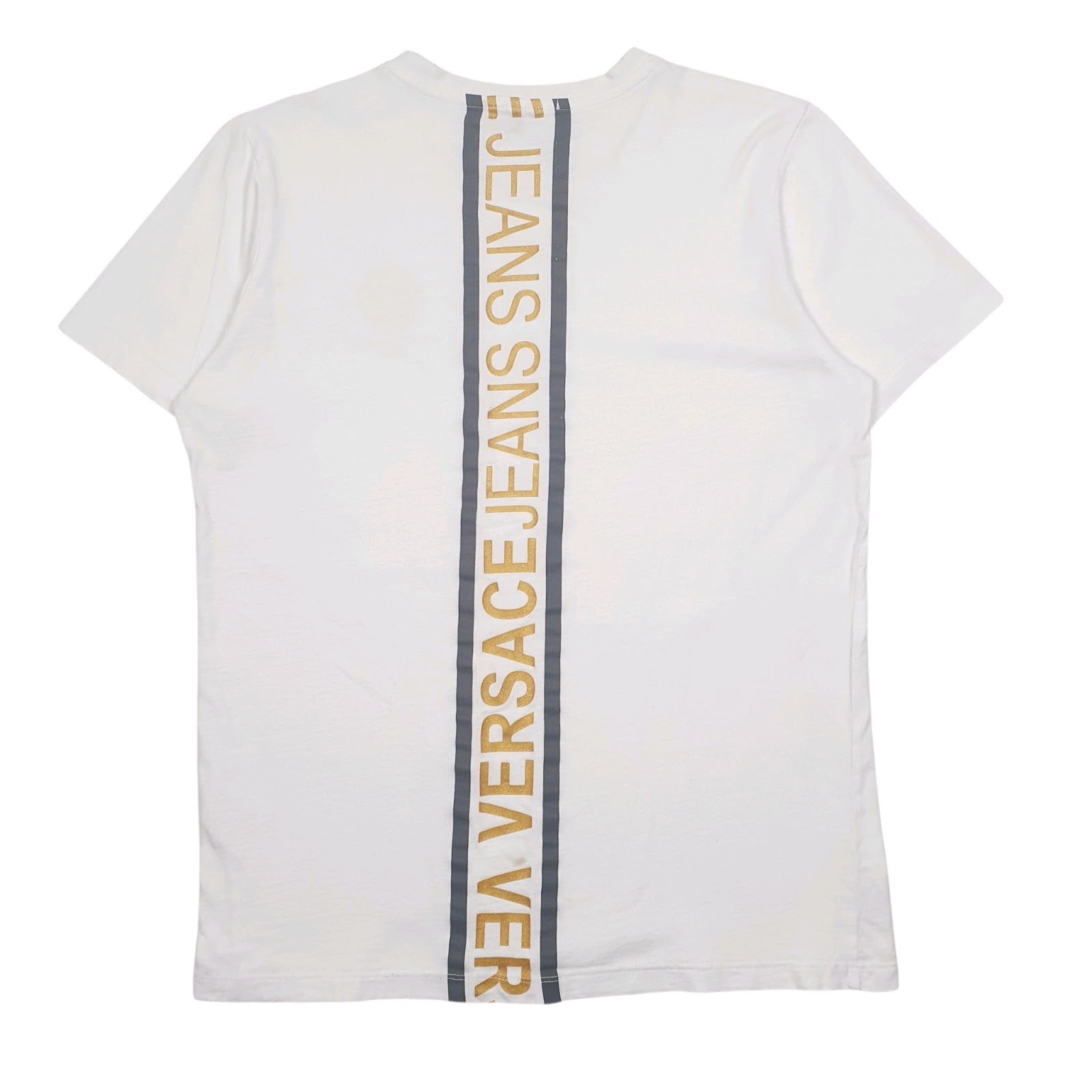 Mens White Versace   T Shirt