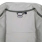 Womens White Fila  Full Zip Jumper