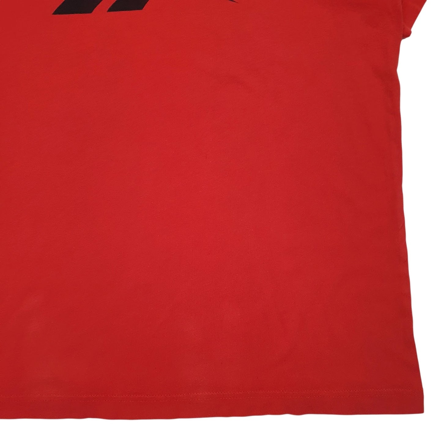 Mens Red Reebok Spellout  T Shirt
