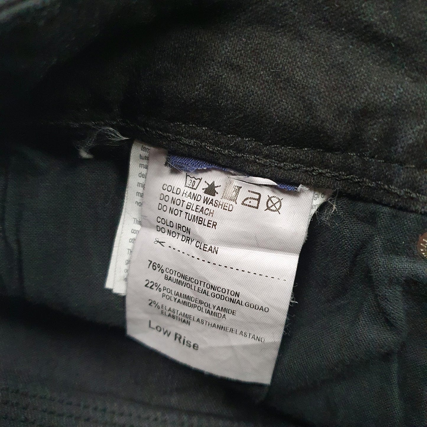 Womens Black Trussardi   Jeans