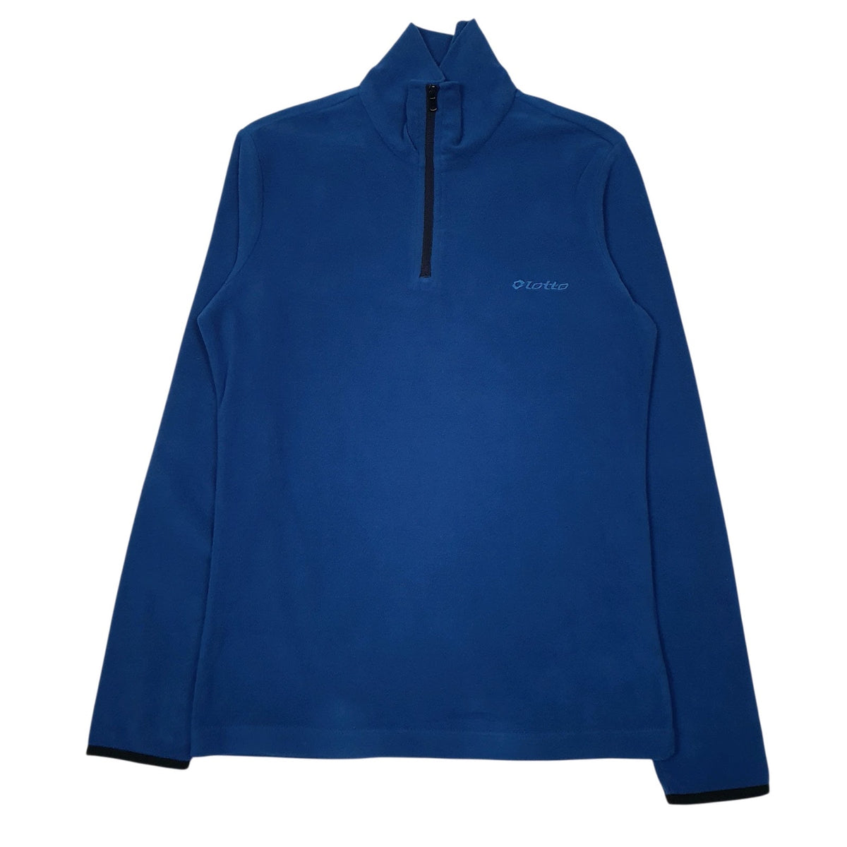 Womens Blue Lotto  Quarter Zip Jumper