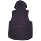 Mens Navy Wrangler Workwear Padded Hooded  Coat