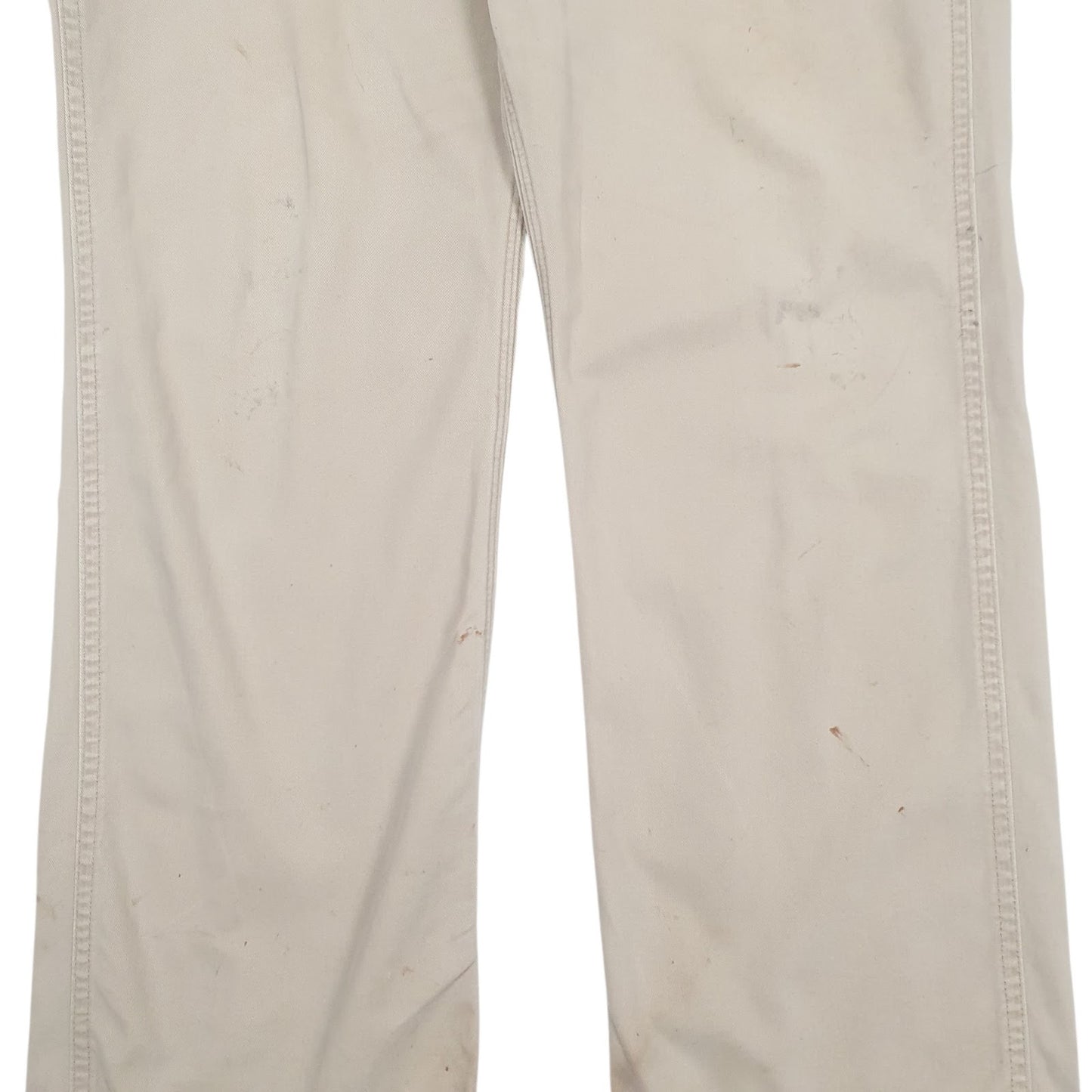Mens Beige Carhartt Workwear  Trousers