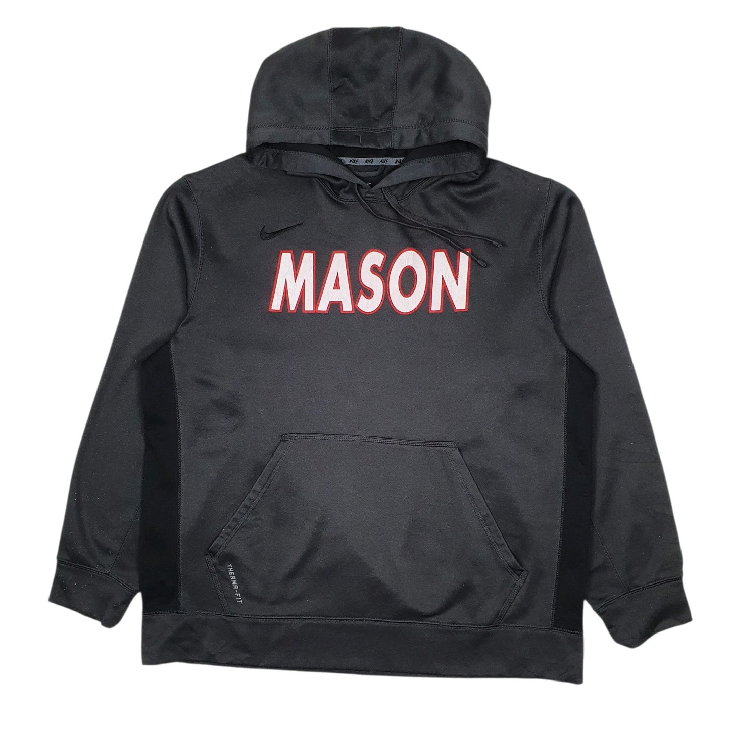 Mens Grey Nike Therma Fit Mason Hoodie Jumper