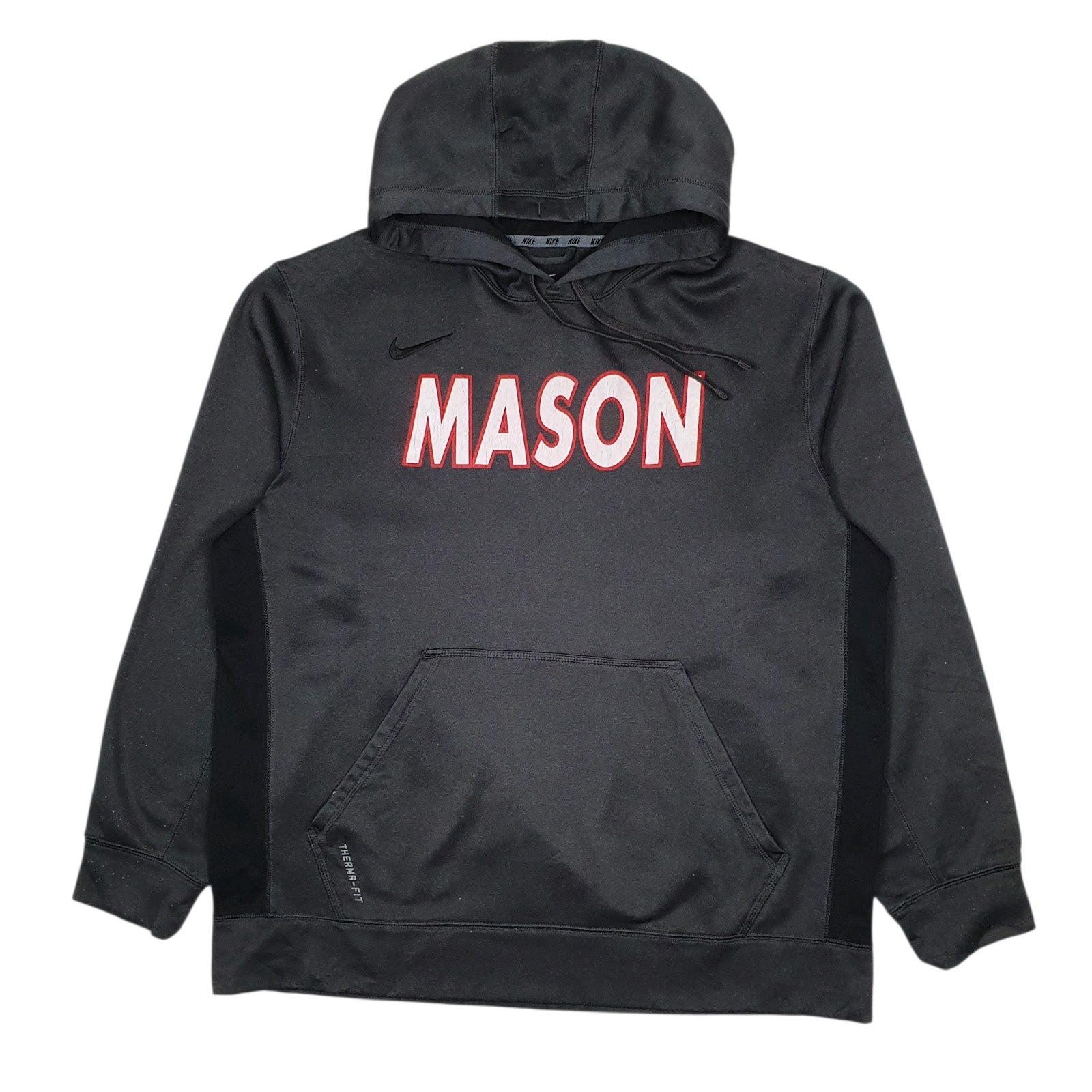Mens Grey Nike Therma Fit Mason Hoodie Jumper
