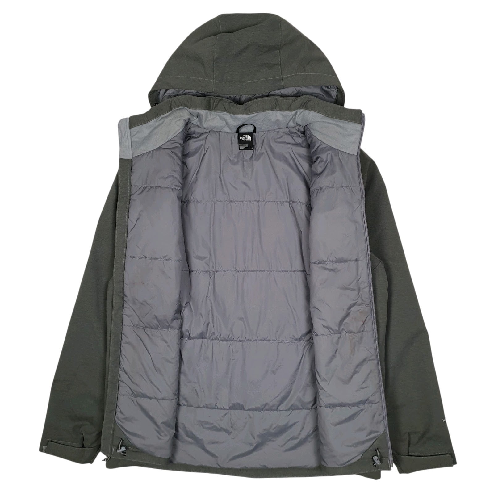 Mens Grey The North Face Windbreaker Windwall  Coat