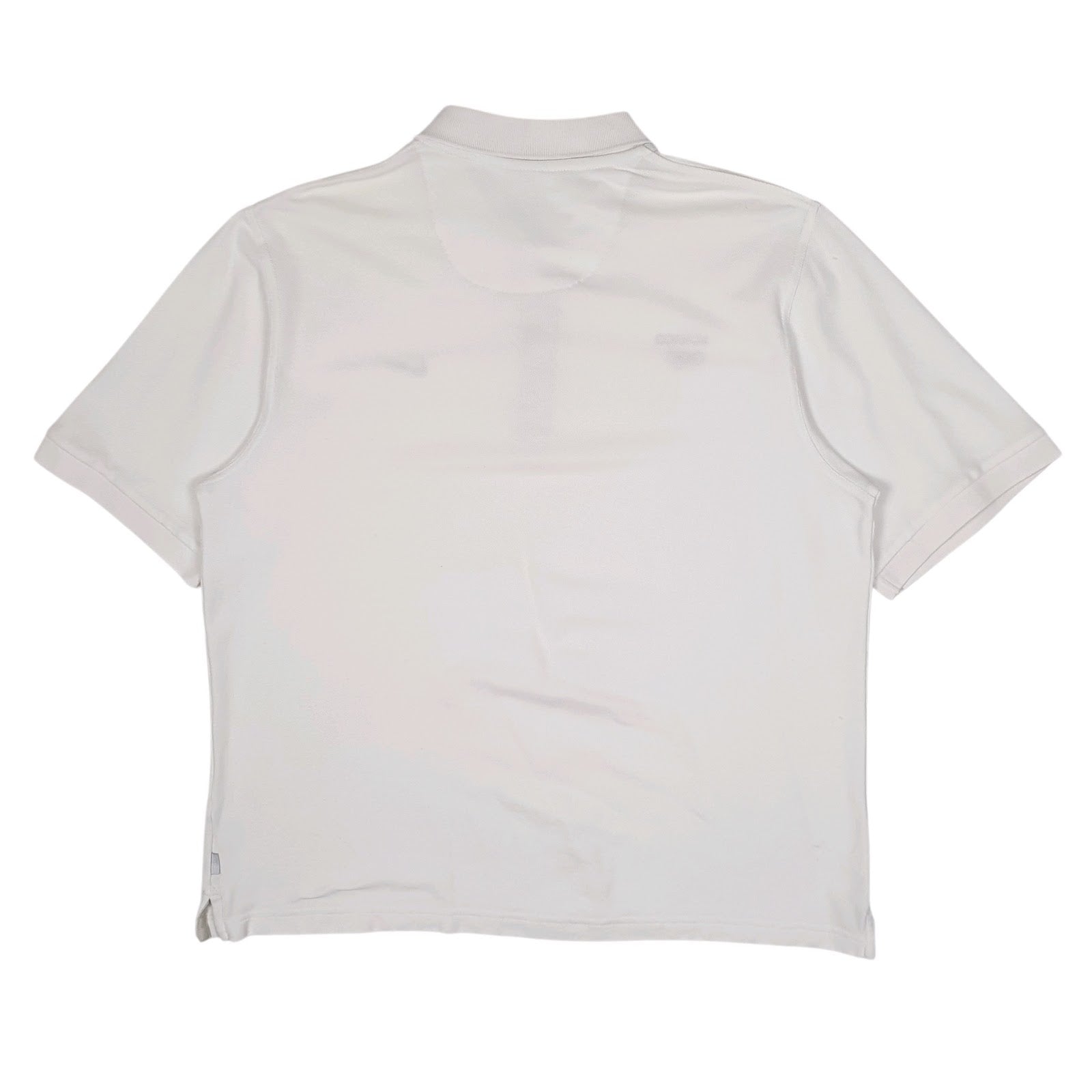 Mens White Nike Dri Fit Golf Monaco Olympics Hoodie Polo Shirt