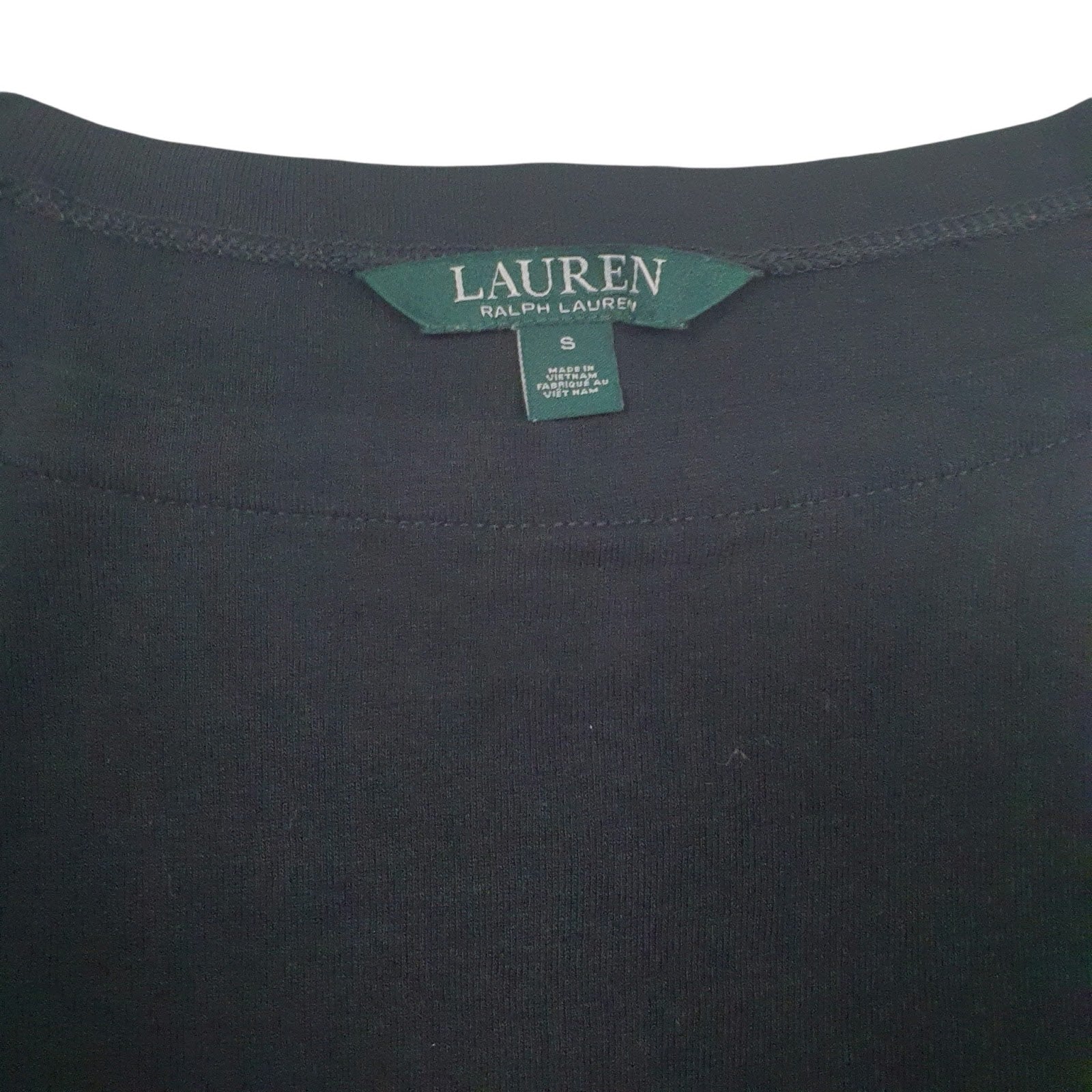 Womens Black Lauren Ralph Lauren Blouse  T Shirt