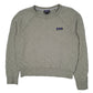 Womens Green Patagonia Quilted Crewneck Jumper