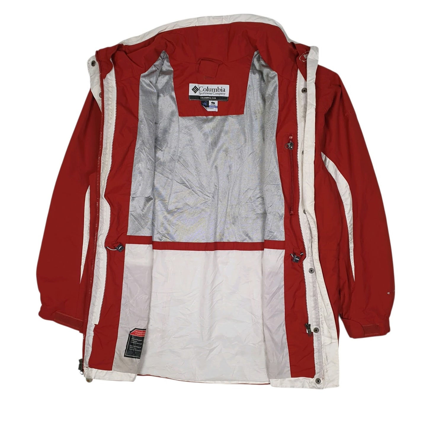 Womens Red Columbia Sportswear Company   Coat