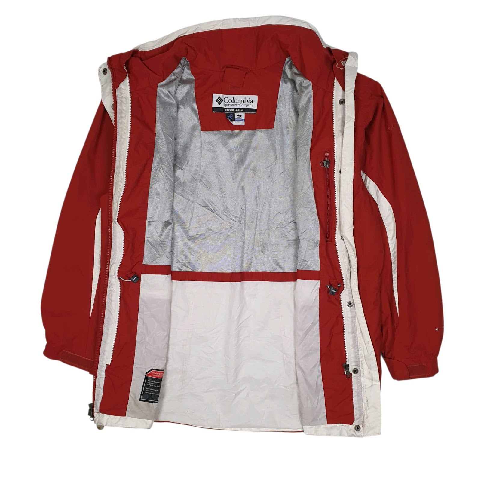 Womens Red Columbia Sportswear Company   Coat