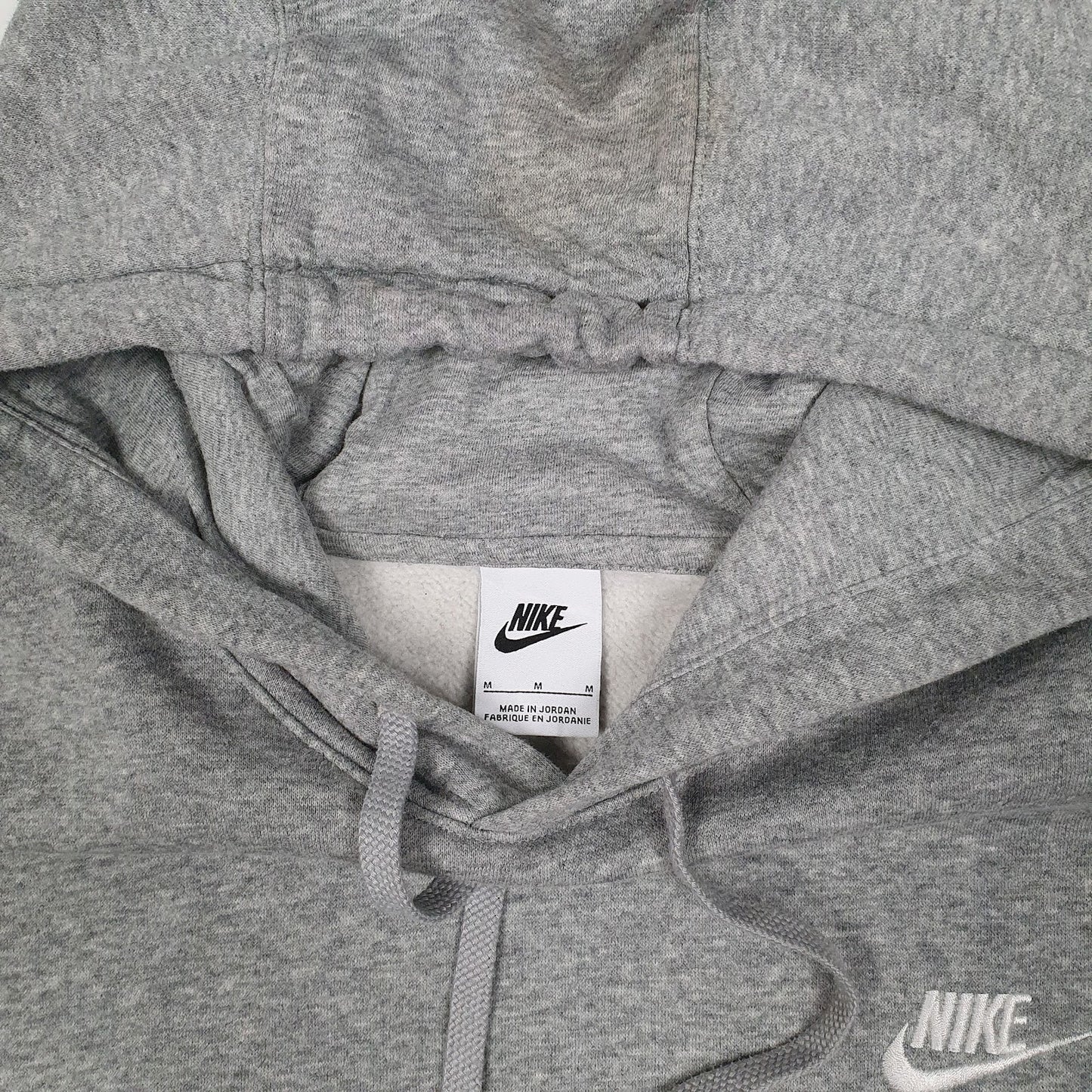 Mens Grey Nike  Hoodie Jumper