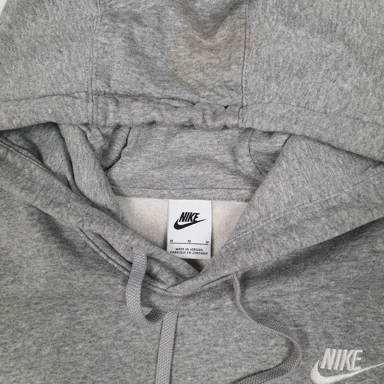 Mens Grey Nike  Hoodie Jumper