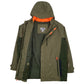 Mens Green Champion Venture Dry Windbreaker Crewneck Coat