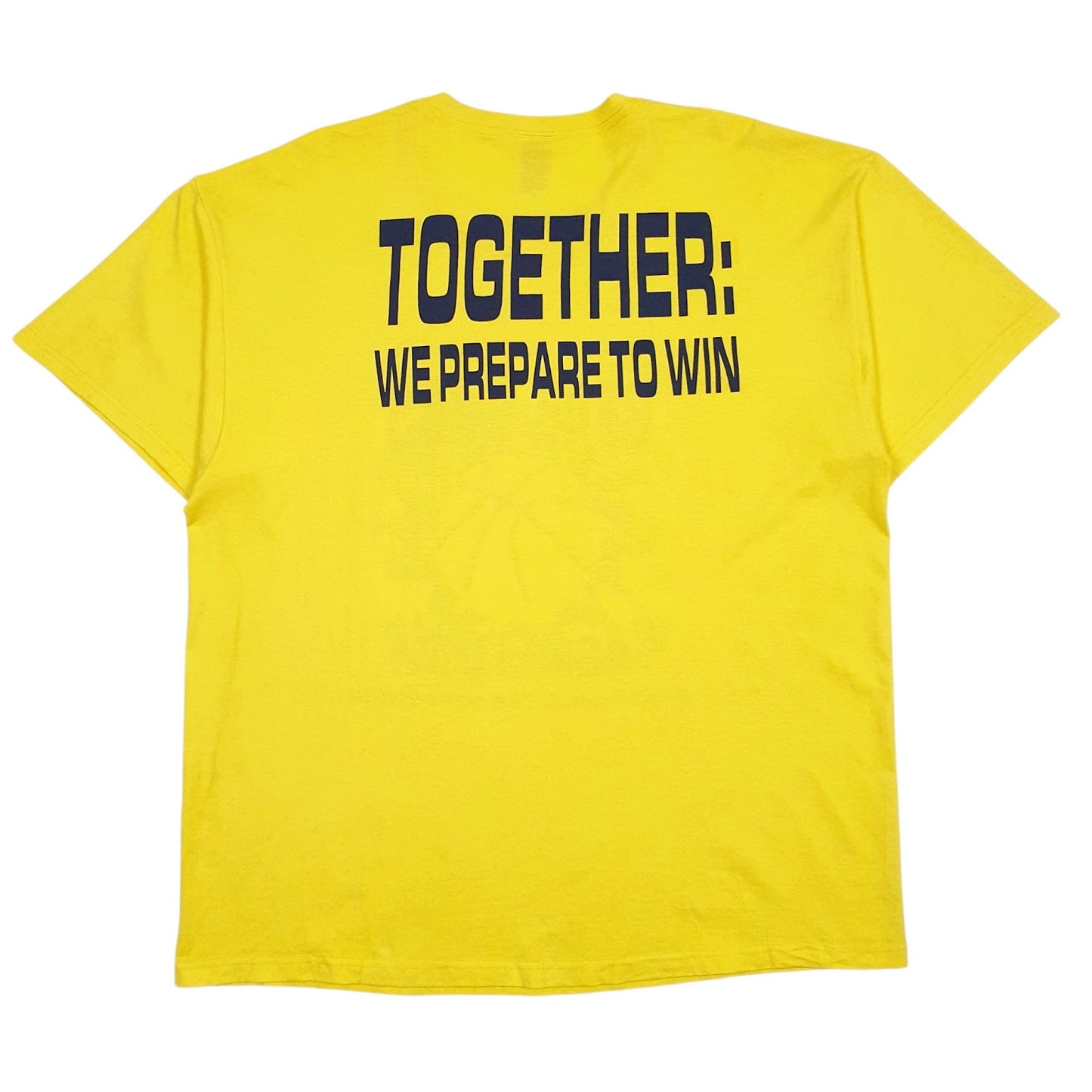 Mens Yellow Fruit Of The Loom Simla Bear Cubs Basketball  T Shirt