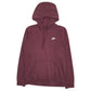 Mens Burgundy Nike  Hoodie Jumper