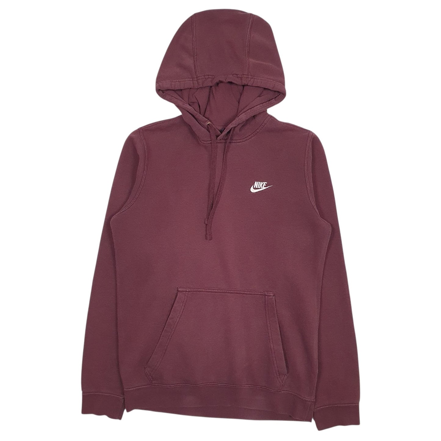 Mens Burgundy Nike  Hoodie Jumper