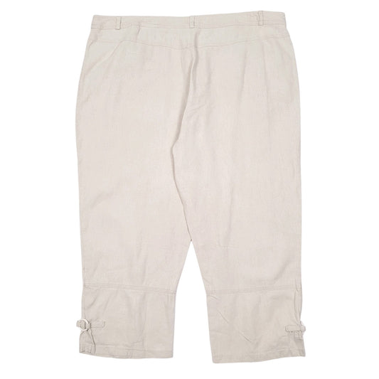Womens Beige Infinity   Shorts