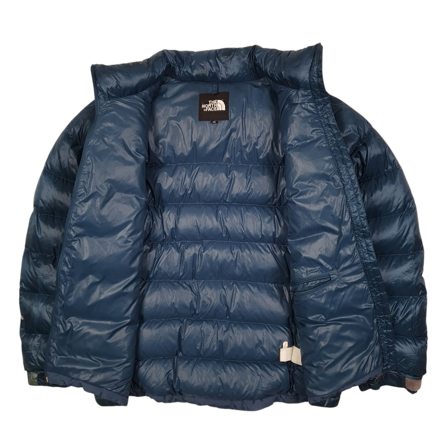 Mens Blue The North Face Nuptse  Coat
