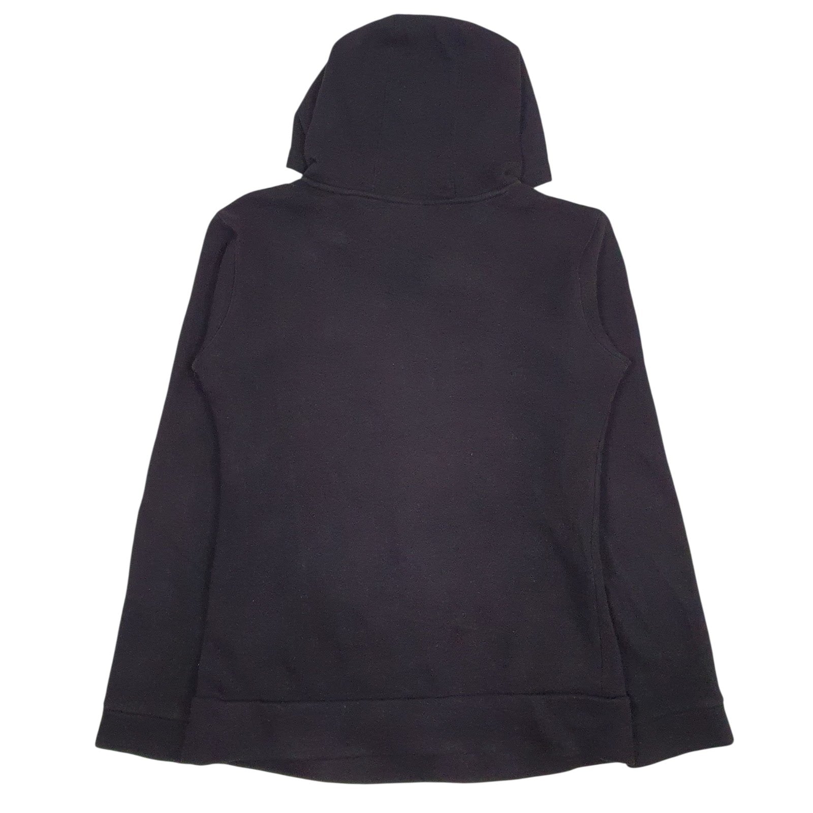 Womens Black Adidas Spellout Hoodie Jumper