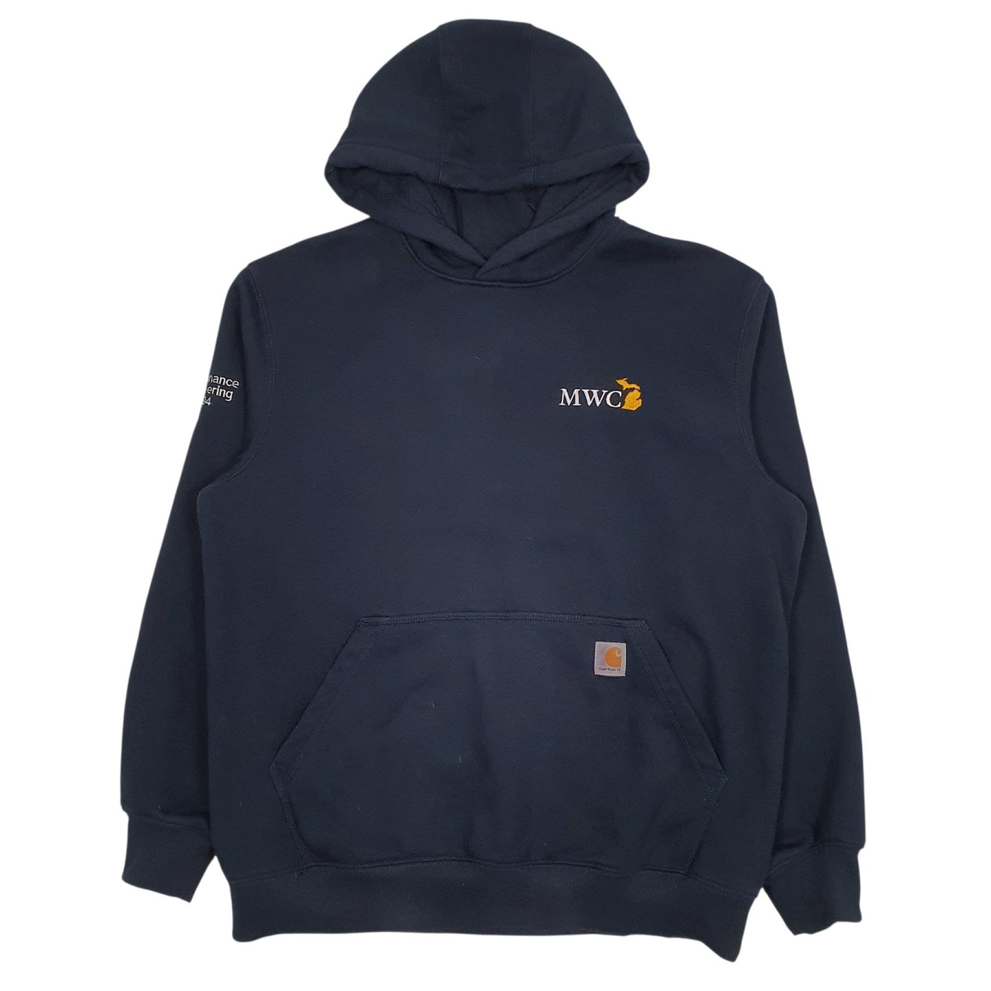 Mens Navy Carhartt  Hoodie Jumper