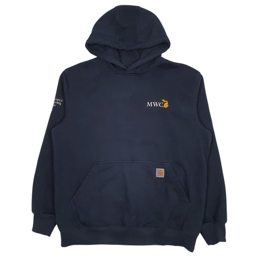 Mens Navy Carhartt  Hoodie Jumper